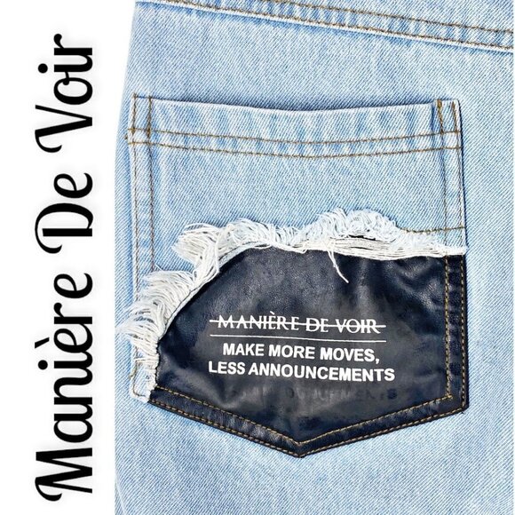 MANIÈRE DE VOIR Skinny High Rise Skinny Jeans With Zipper Legs, UK 10/ US4 - Picture 2 of 10